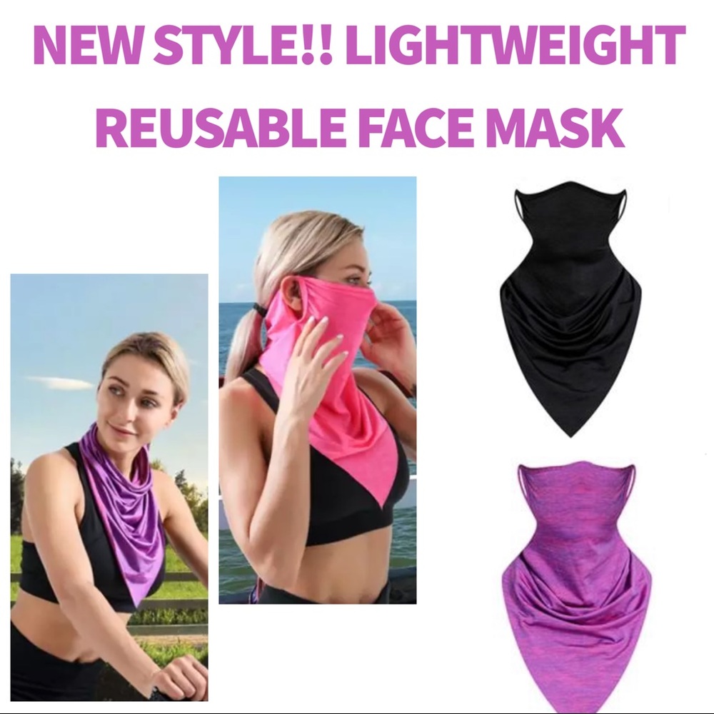 CLOTH FACE MASKS WASHABLE LIGHT & VERSATILE